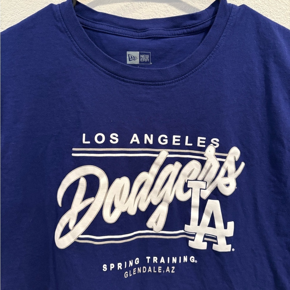 New Era Los Angeles Dodgers Spring Training T-shirt Men’s Size Large EUC - Picture 3 of 11